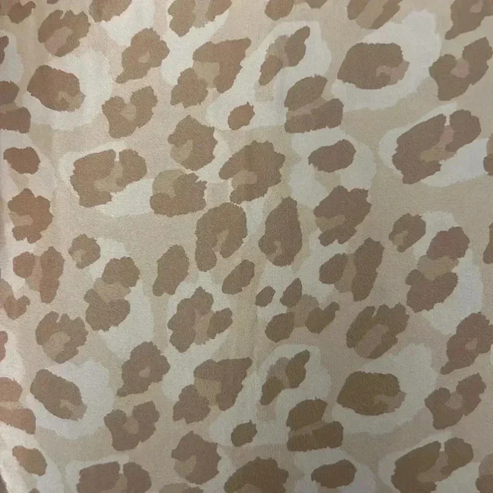 Leopard print satin pillow case standard size 27x18 for better hair and skin